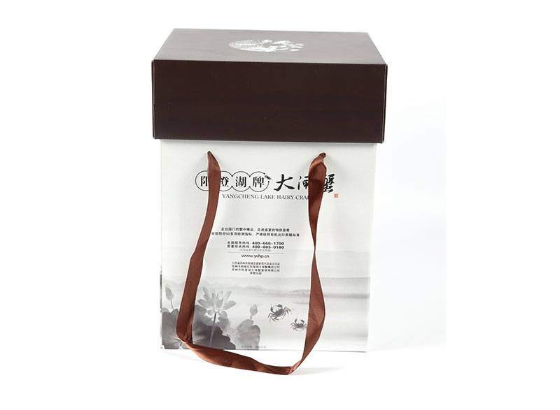 阳橙湖手提瓦楞盒