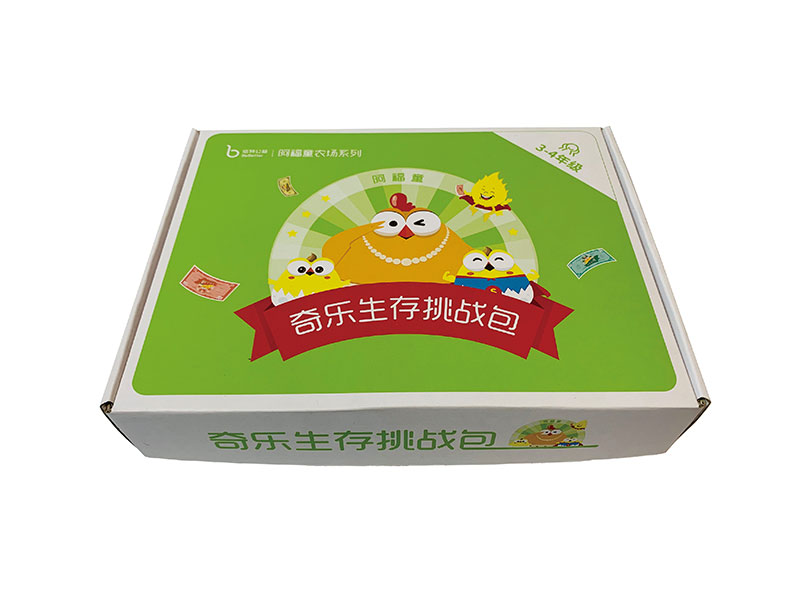 白牛皮纸裱白底瓦楞
