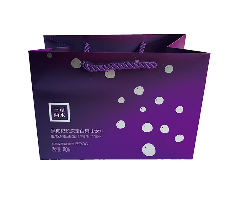06-保健饮品银卡纸手提袋-01
