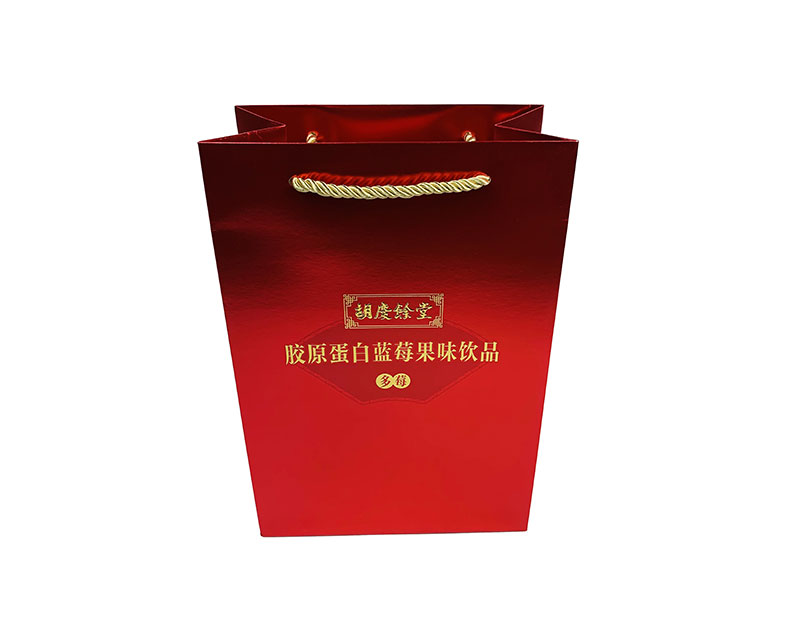 金卡纸Logo凹凸手提袋-5