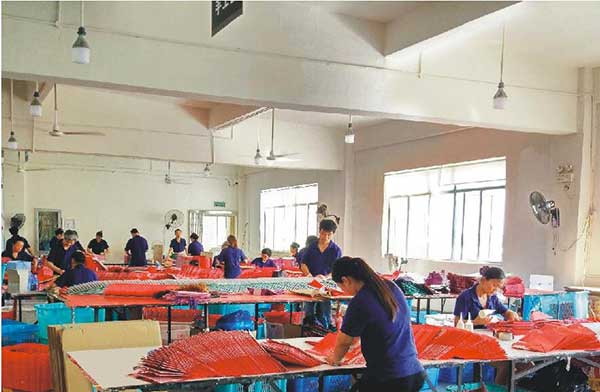 纸袋手工区